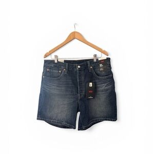 Levi's Women's Dark Blue Jean Shorts